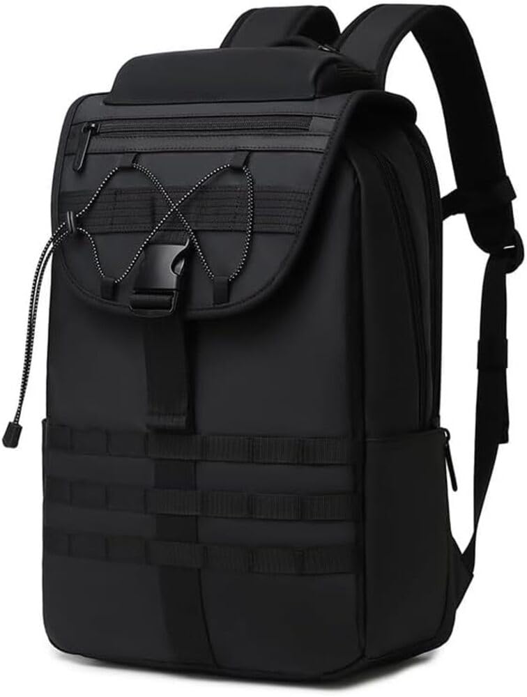 Rahala Laptop Backpack 19 L, Waterproof Backpack for Men Women Outdoor Laptop 17 Inches,for Office, Travel BNG128-Black