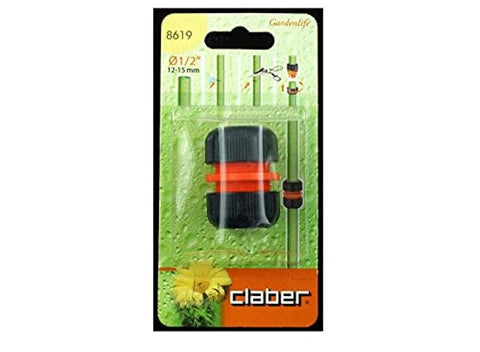 CLABER GARDEN HOSE MENDER 1/2" - 8619
