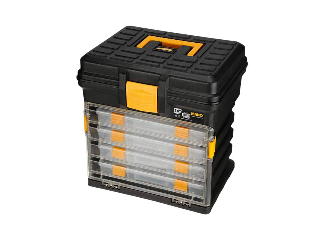 HOBBY TOOLBOX & HOBBY ORGANIZER 14" - 340mm*272mm*341mm Mano H-14 Turkey