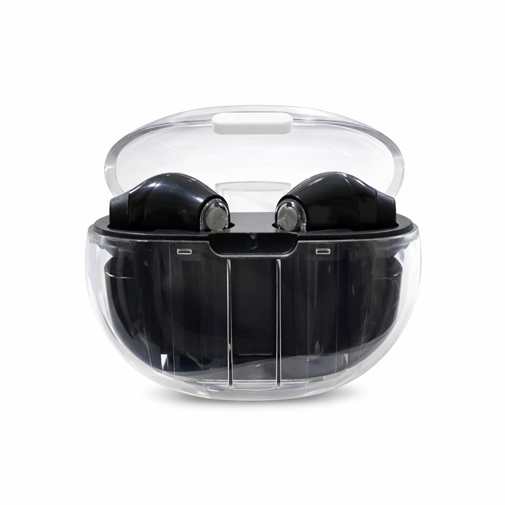 Wireless Bluetooth Headset in-Ear Noise Cancelling Compatible with iPhone, Android and Tablets