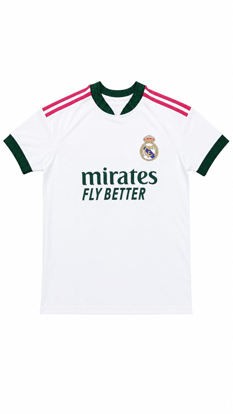 Madrid Football Jersey White 2027 Season For Adults - Fashion Design With High Quality Respiratory Materials