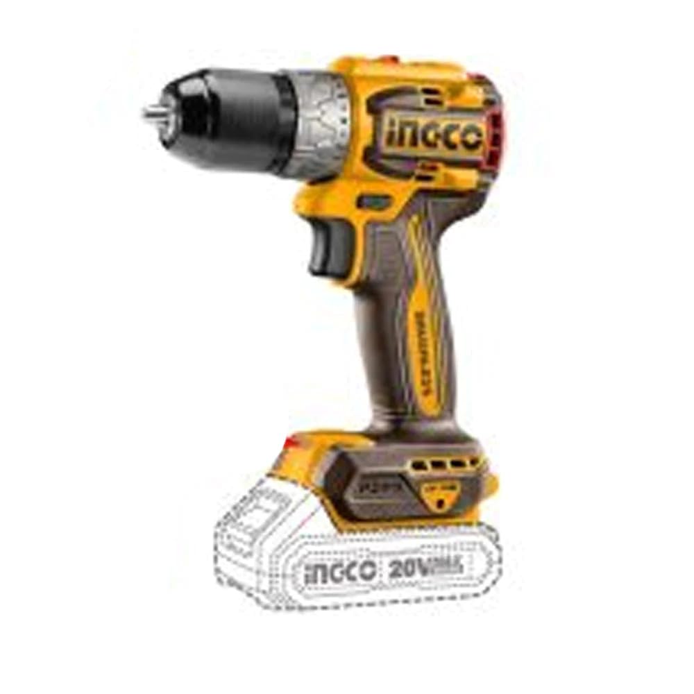 Ingco CDLI206021 Li-Ion Compact Cordless Drill Brushless 20V