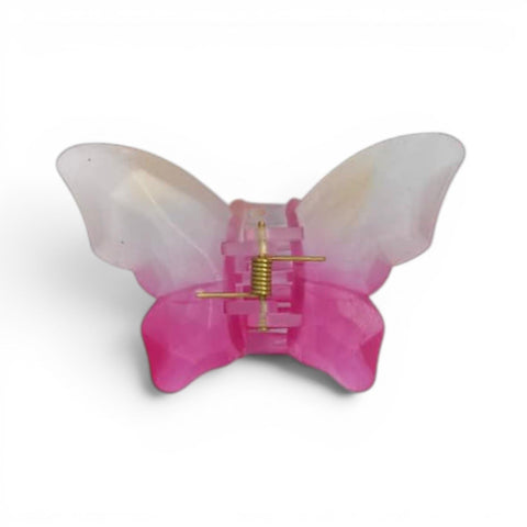 Catch Up Transparent Colored Butterfly Hair Claw Clip for Women & Girls – Elegant Stylish Design, Strong Hold Non-Slip Grip, Lightweight Durable Hair Accessory for Daily Use & Gift Idea