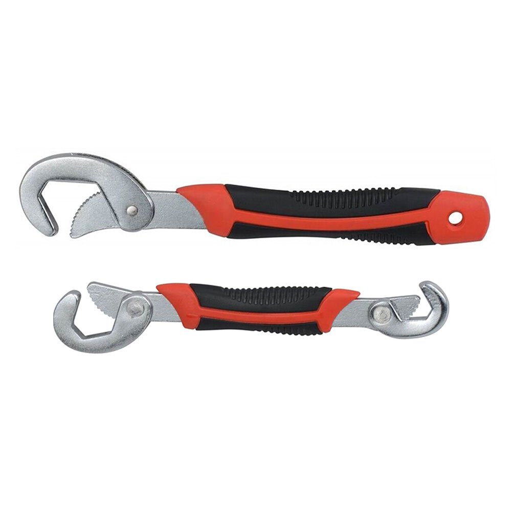 Snap n Grip Adjustable Wrench Spanner Set - 2 Pieces