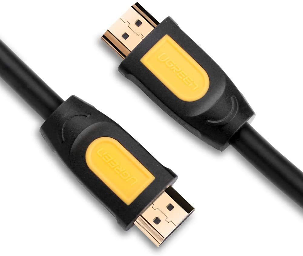 UGREEN High Speed HDMI Cable with Ethernet Gold Plated, Supports 1080P and 3D for Blu Ray Player,3D Television, Roku, Boxee, Xbox360, PS3, Apple TV - 1.5m