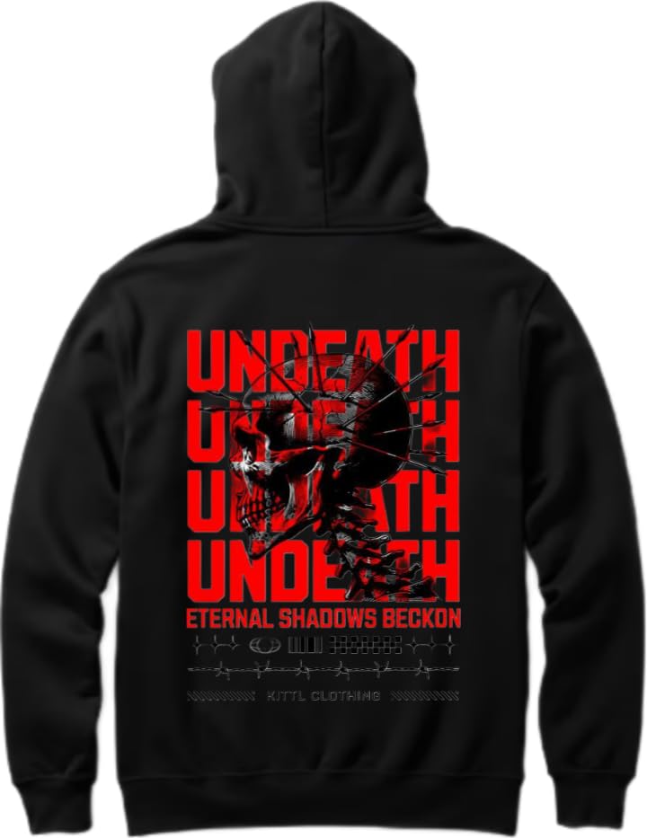 ETERNAL SHADOWS BECKON Hoodie Back Black