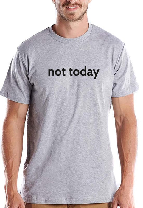 Print Online Men T-Shirt Medium Grey 609-GN0