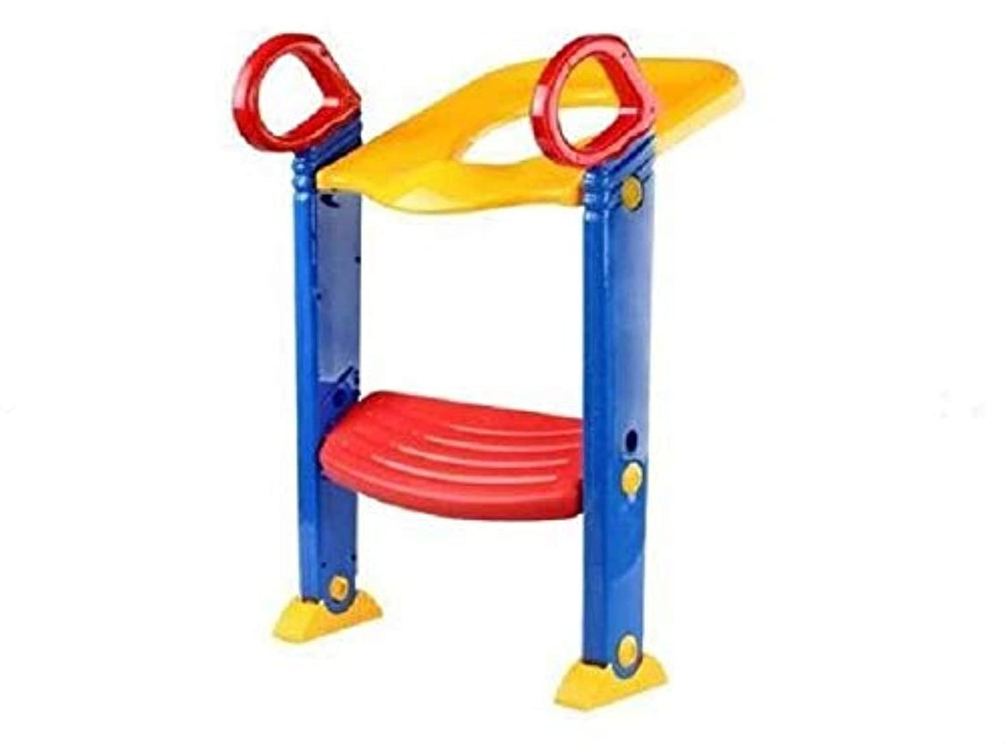 Kid's Bambino Foldable Toilet Seat (Blue and Red)