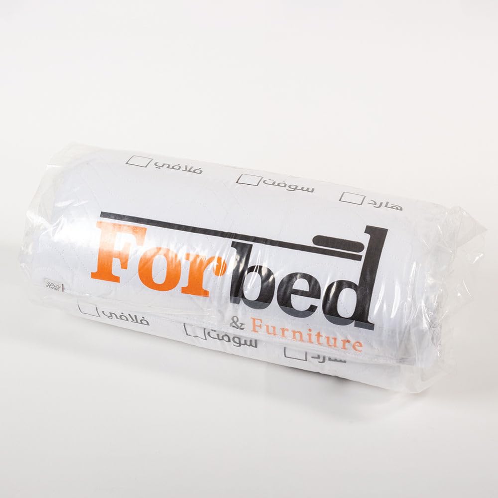 Hard Fiber Balls Pillow, 65 cm Length x 45 cm Width, White