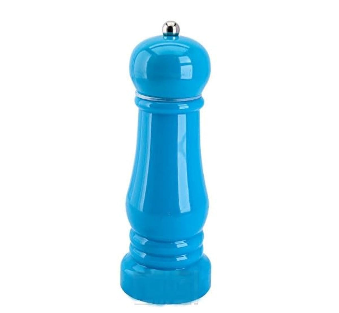 Acrylic Stainless Steel Hand Grinder Pepper Hand Grinder for Cooking BBQ (Light Blue)