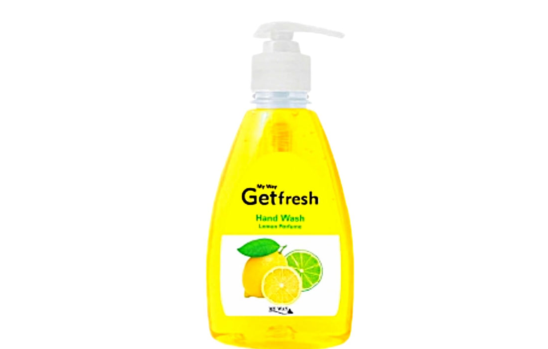 JET FRESH Liquid Hand Soap 250ml Freshness and Cleanliness Long Lasting Suitable for Daily Use (Lemon)