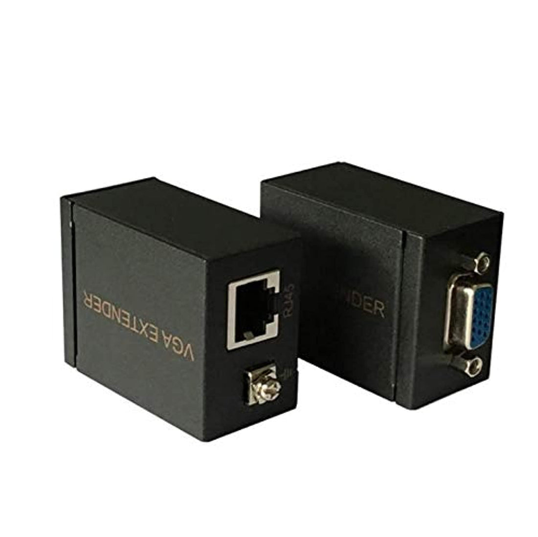 Vga Extender 60m Network Signal Amplifier RJ45 Cable Transmitter