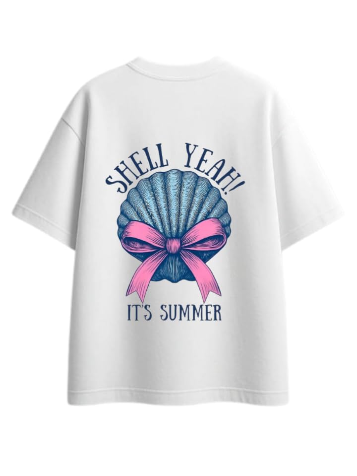 Sammer Vbes T-shirt White Back SHELL YEAH 63