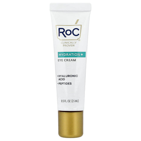 RoC - Multi Correxion Hydrate + Plump Eye Cream - 3-in-1 - Lift and Firm The Eye Contour - with Hyaluronic Acid - 15ML