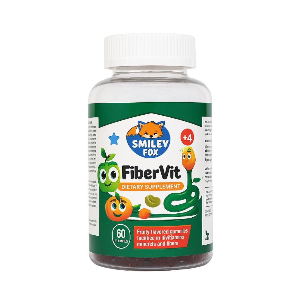 Fiber Vit – Fruit Flavoured – 60 Gummies – Daily Digestive Support