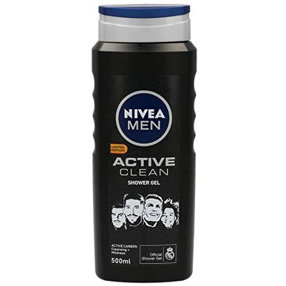 Nivea Man Shower Gel 3 * 1 Active Clean 500Ml