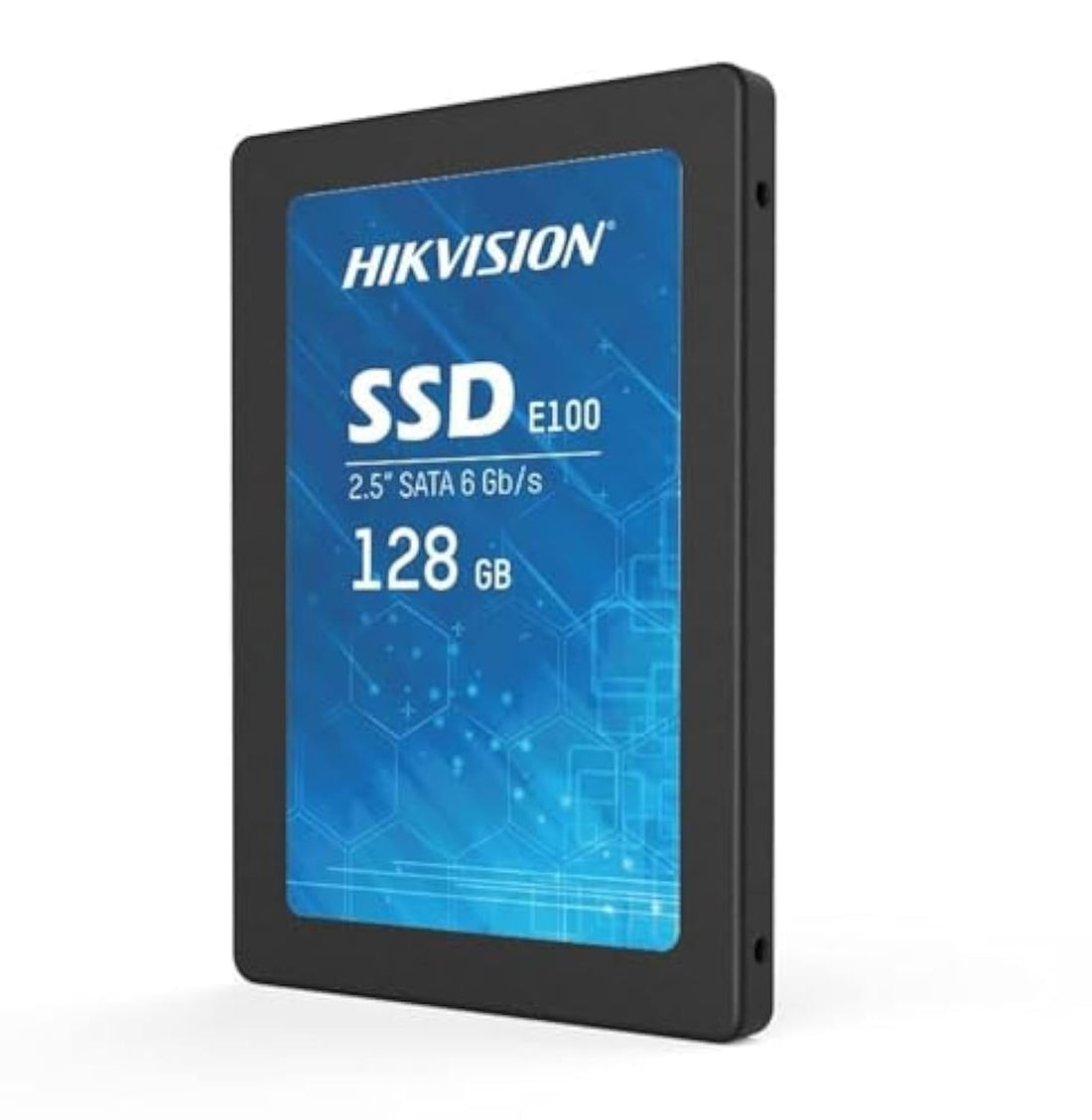 Hikvision e100 2.5'' ssd 128gb, internal solid state drive disk storage for laptop desktop, up to 550 mb/s 3d nand sata iii 2.5 inch