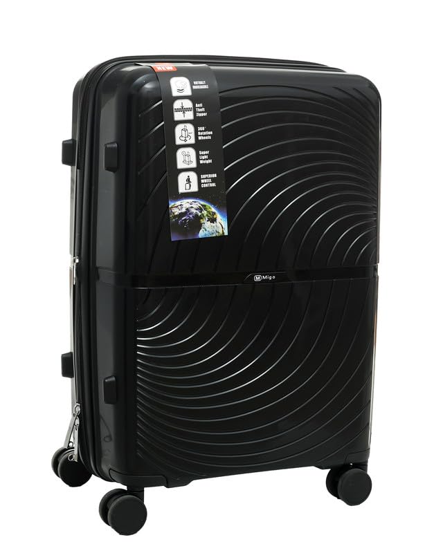 Migo Hard Luggage Black size 24