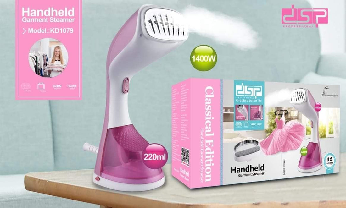 DSP Portable Steam Iron, 1400W, Colors, KD1079