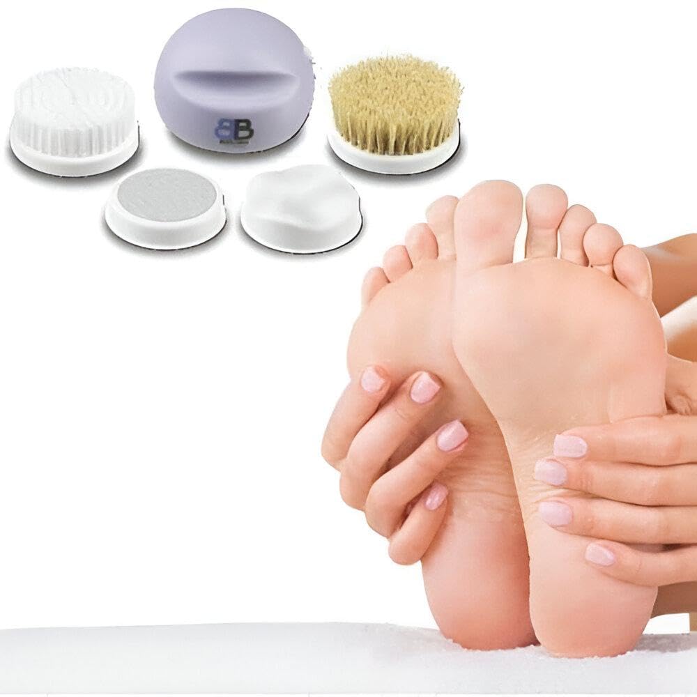Wellness Bundle - All-Inclusive 4-in-1 Body Grooming System Featuring Tamboo Brush, Pessary Disc, Face Brush, and Textured Massage Roller
