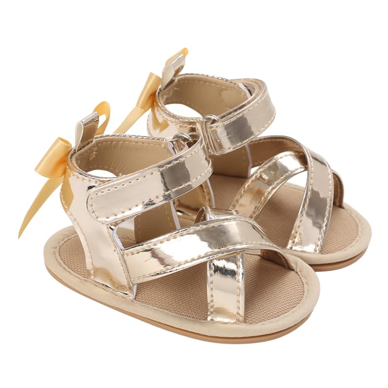 Mix&Max baby-girls Leather Sandal Girl Flat Sandal