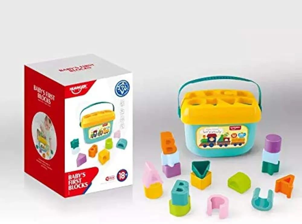 Educational Shape Sorting Blocks Toy for Kids