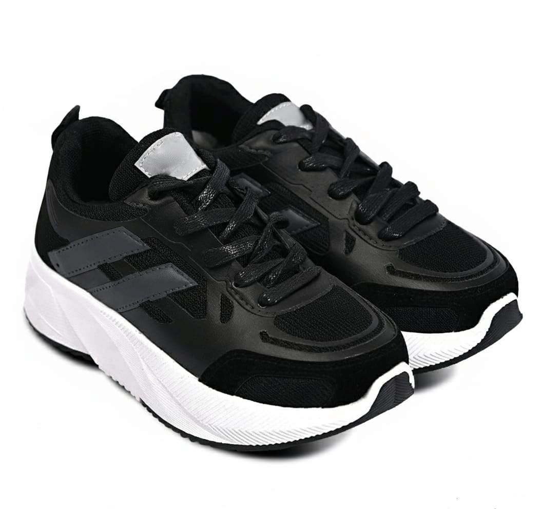 Kids Sneakers Boys Girls | Breathable Lightweight Running Shoes with Non-Slip Sole | Comfortable Casual Sports Sneakers for School & Outdoor Activities BKB01