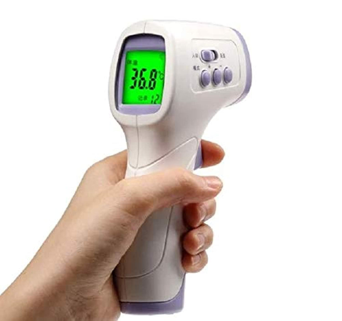 Harbin NON MEDICAL Everyday - No Touch Non-Contact Forehead Digital Infrared Temperature Thermometer Gun for Adults & Kids - GP 400 - Side Button