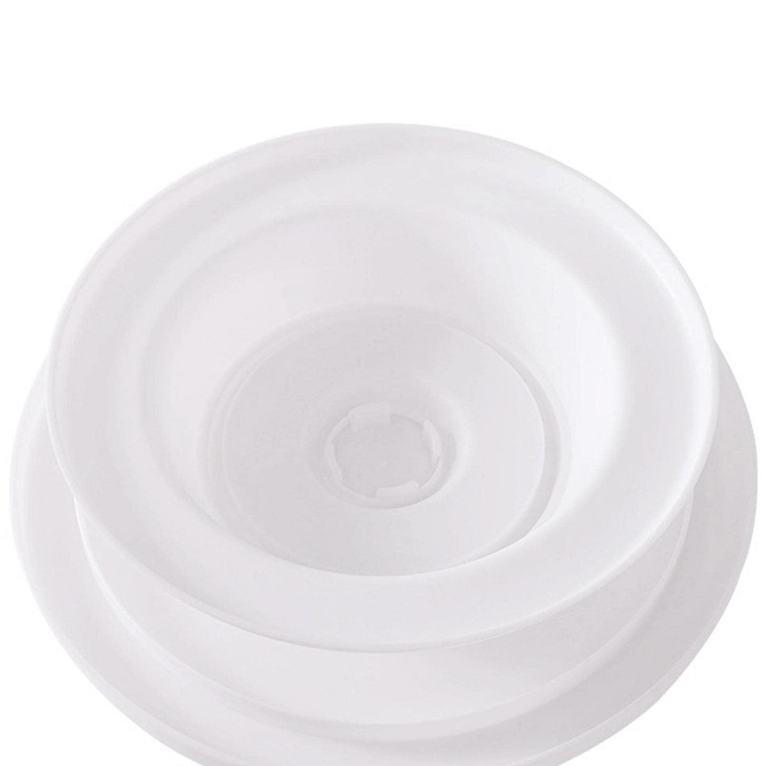 Round Cake Turntable Food Grade PP Material Manual for Coffee Shop Bar Home