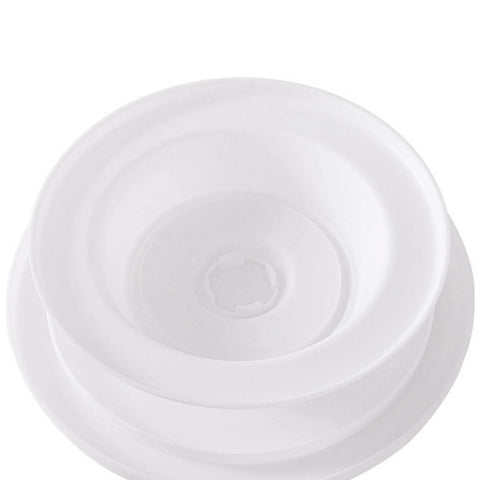 Round Cake Turntable Food Grade PP Material Manual for Coffee Shop Bar Home