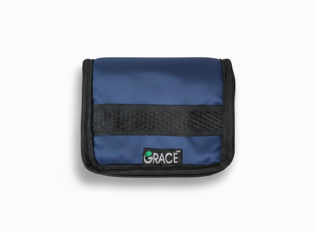 Small Medicine Cooler Bag for Heat Sensitive Medicine – Multi-Layer Internal Insulation with Strong Cooling Gel – Suitable for Home, Work, Travel