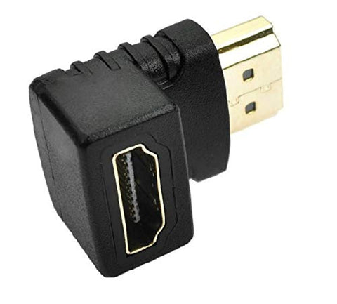 90 Degree Angle HDMI Cable Extend Adapter Converter, HDMI female to HDMI male, HD 1080P