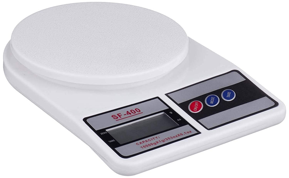 MT Digital Kitchen Scale, 10 KG - White
