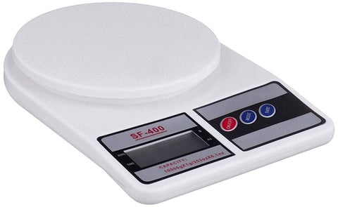 MT Digital Kitchen Scale, 10 KG - White