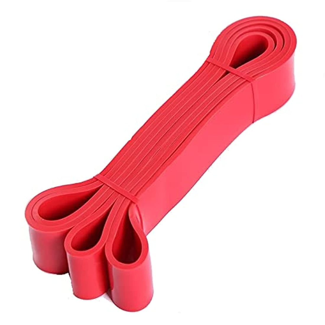 Red - Resistance Elastic Bands for Fitness Crossfit High Resistance Latex Band Body Weightlifting Power lifting Pull Up Workout