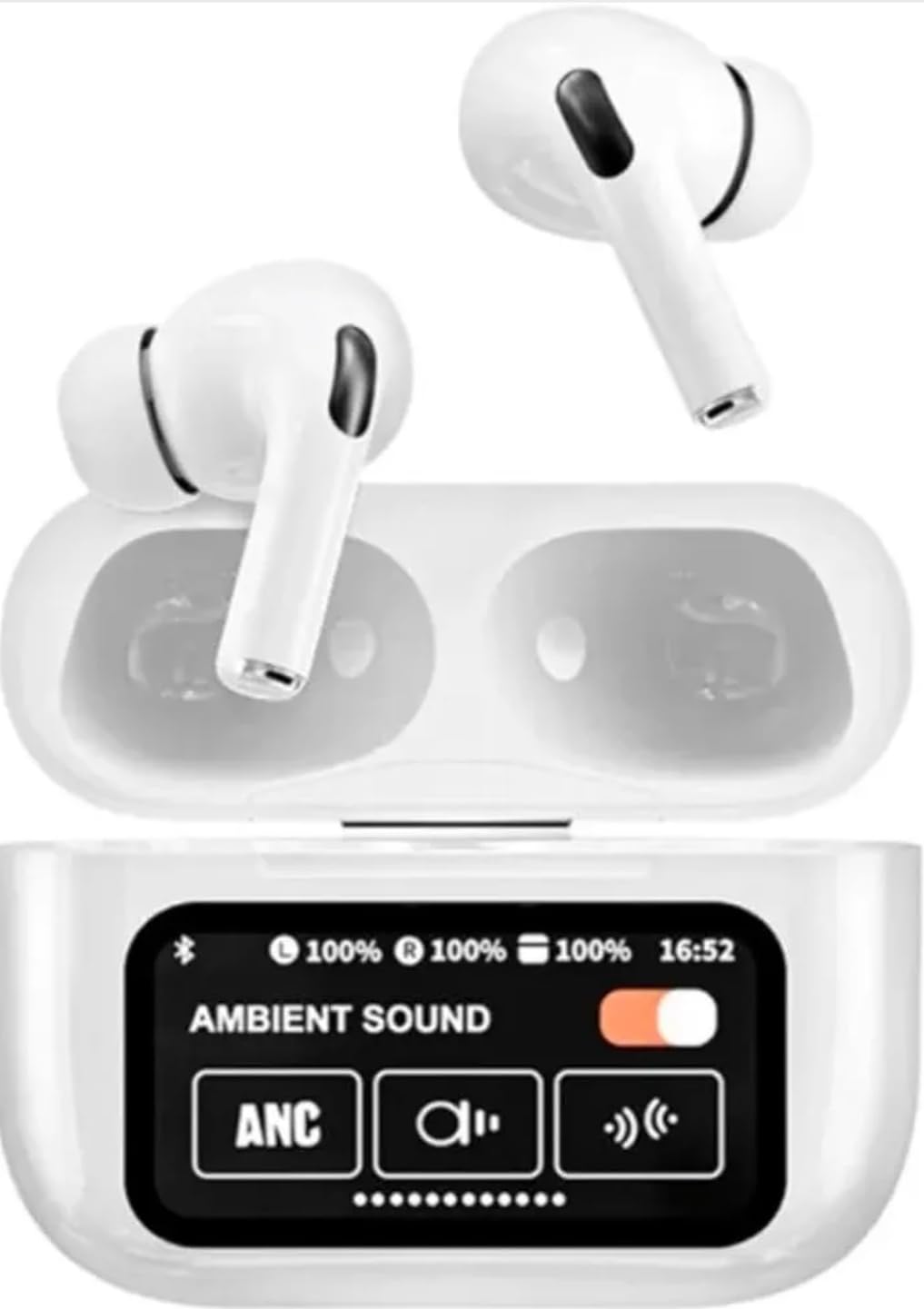 K18 Wireless Headphones, Bluetooth 5.3, ANC Noise Cancellation, 40 Hours Battery, IPX5 Waterproof