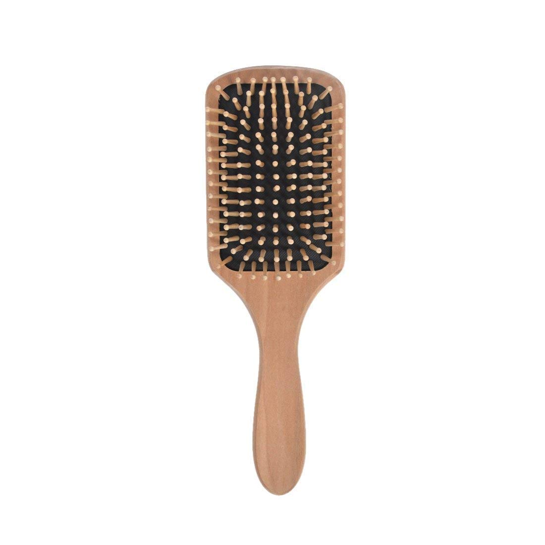 1Pc Wooden Wood massage Comb Hair Vent Paddle Brush Hair Keratin Care Spa Massage Antistatic Comb Styling Brushes Tools_ with two years guarantee of satisfaction and quality