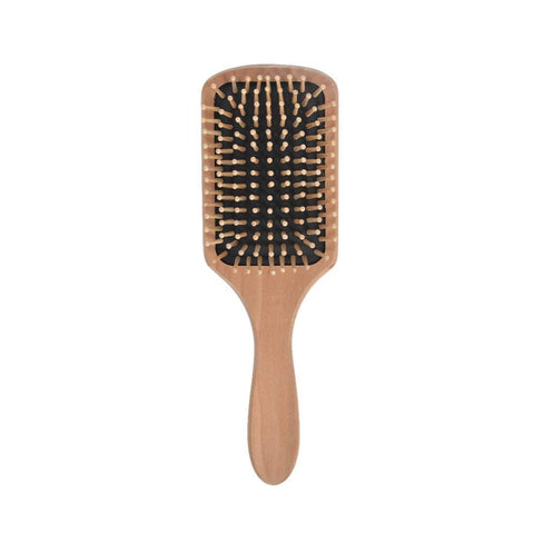 1Pc Wooden Wood massage Comb Hair Vent Paddle Brush Hair Keratin Care Spa Massage Antistatic Comb Styling Brushes Tools_ with two years guarantee of satisfaction and quality
