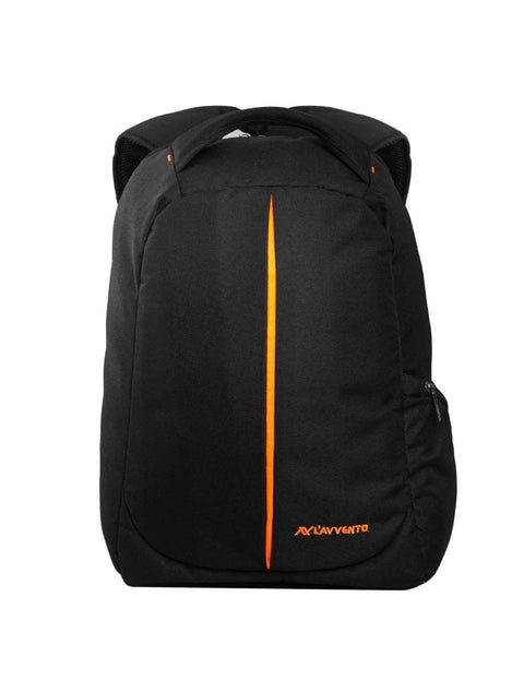 L'AVVENTO BG04B | Discovery Laptop Anti-Theft Backpack | Fits up to 15.6? Laptops, Padded Compartment, High-Quality Nylon | Travel, Office & Daily Use | Black