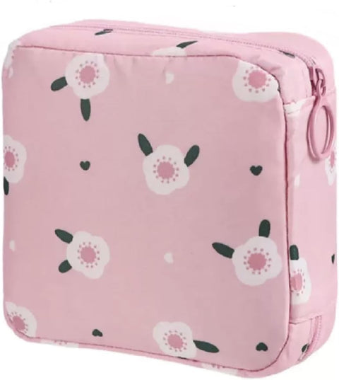 Imported Sanitary Pad Pouch – Wet-Proof, Stylish, Compact and Multi-Purpose, Perfect for Travel, Daily Use, or Makeup Organizer (Randomly (one pack))