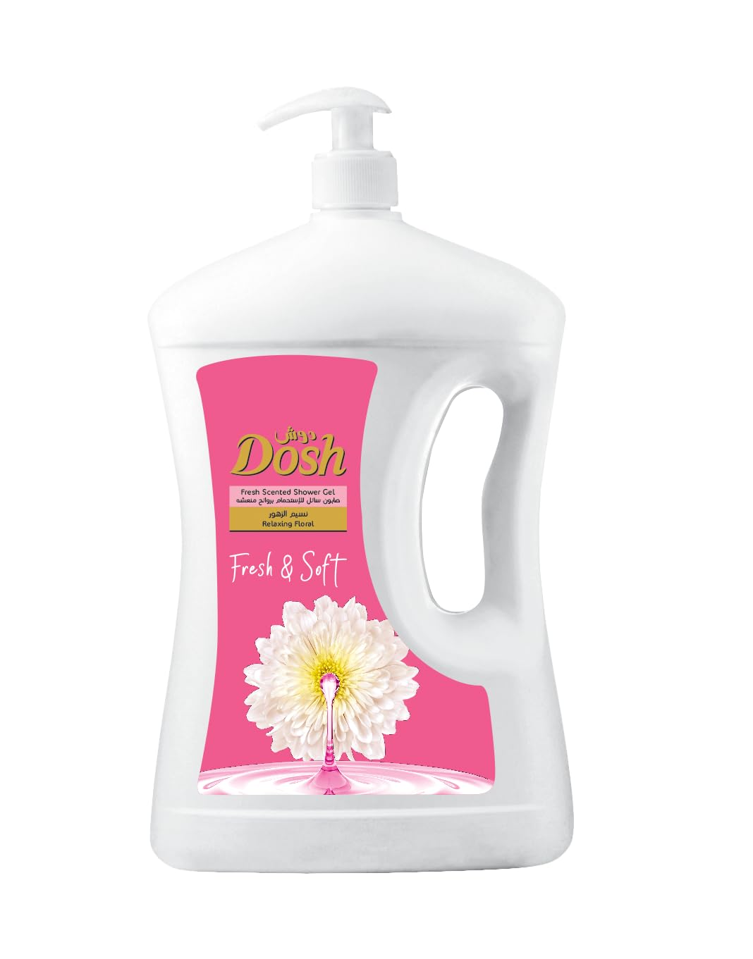 Dosh Shower Gel 1.8 Liter Rose