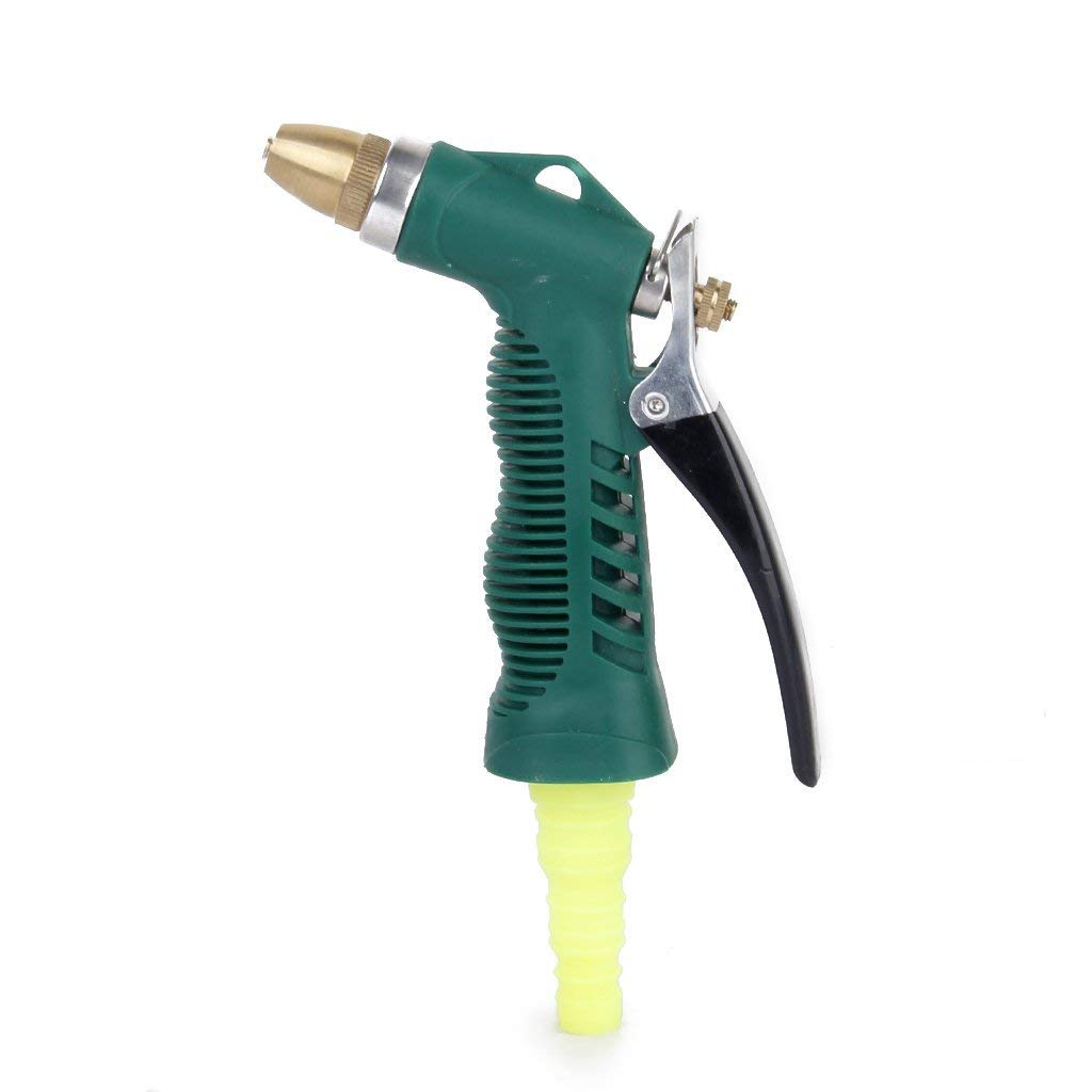 Spray Nozzle for Garden Hose (Green)