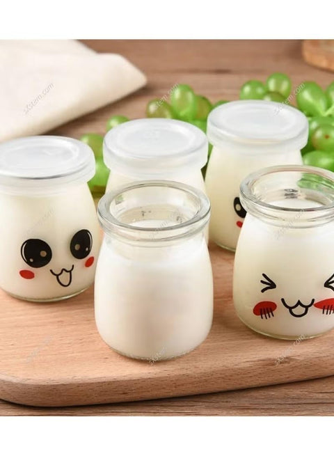 "Multipurpose Glass Jar with Silicone Lid - Perfect for Kids and Trips"