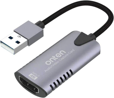 V Volt USB 3.0 HDMI Video Capture Card, 4K Audio Video Capture Device for Live Streaming, Gaming, Recording, for PS5, PS4, Xbox, Nintendo Switch