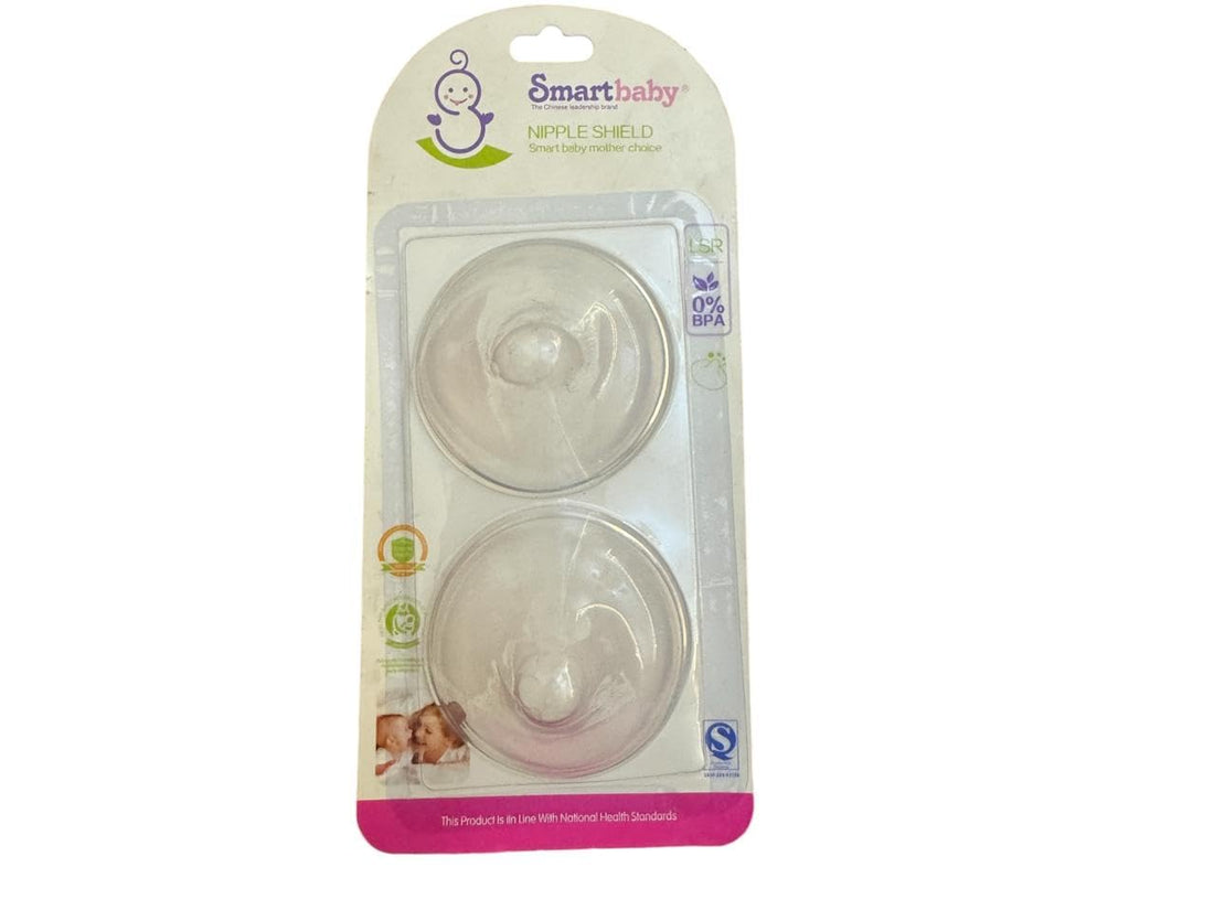 Smart Baby Nipple sheild 0% BPA- 2 PCS - clear
