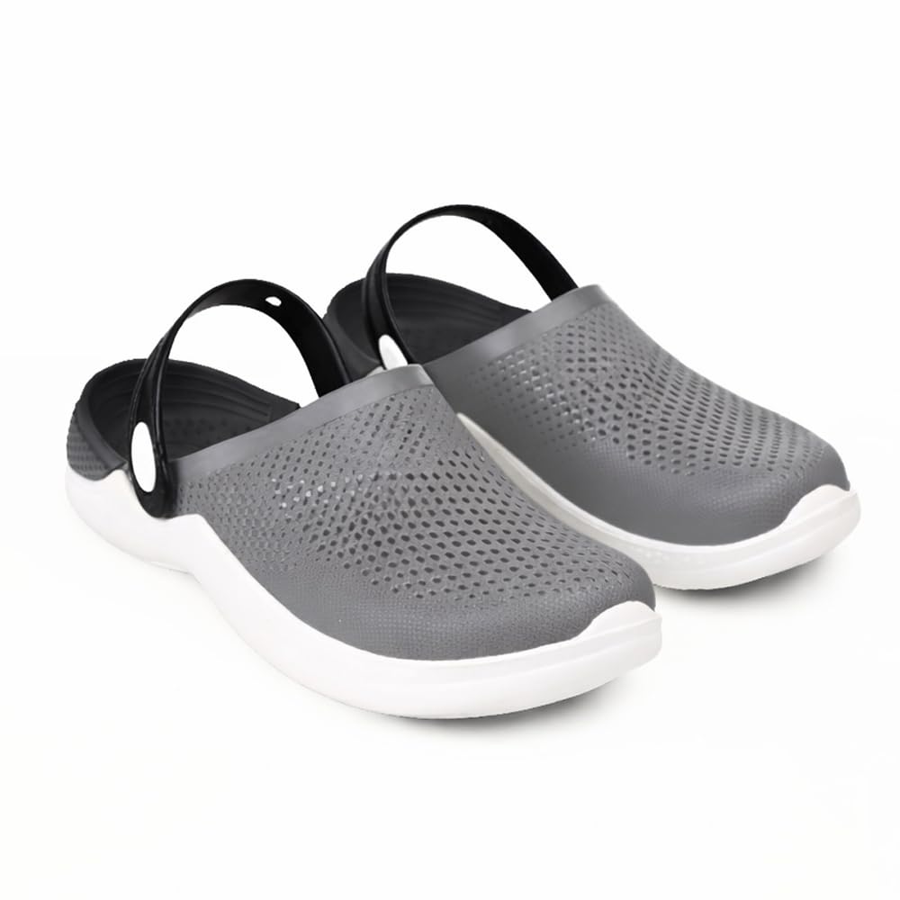 Youth Comfort Slip-On Clogs with Cushioned Sole and Ventilated Upper