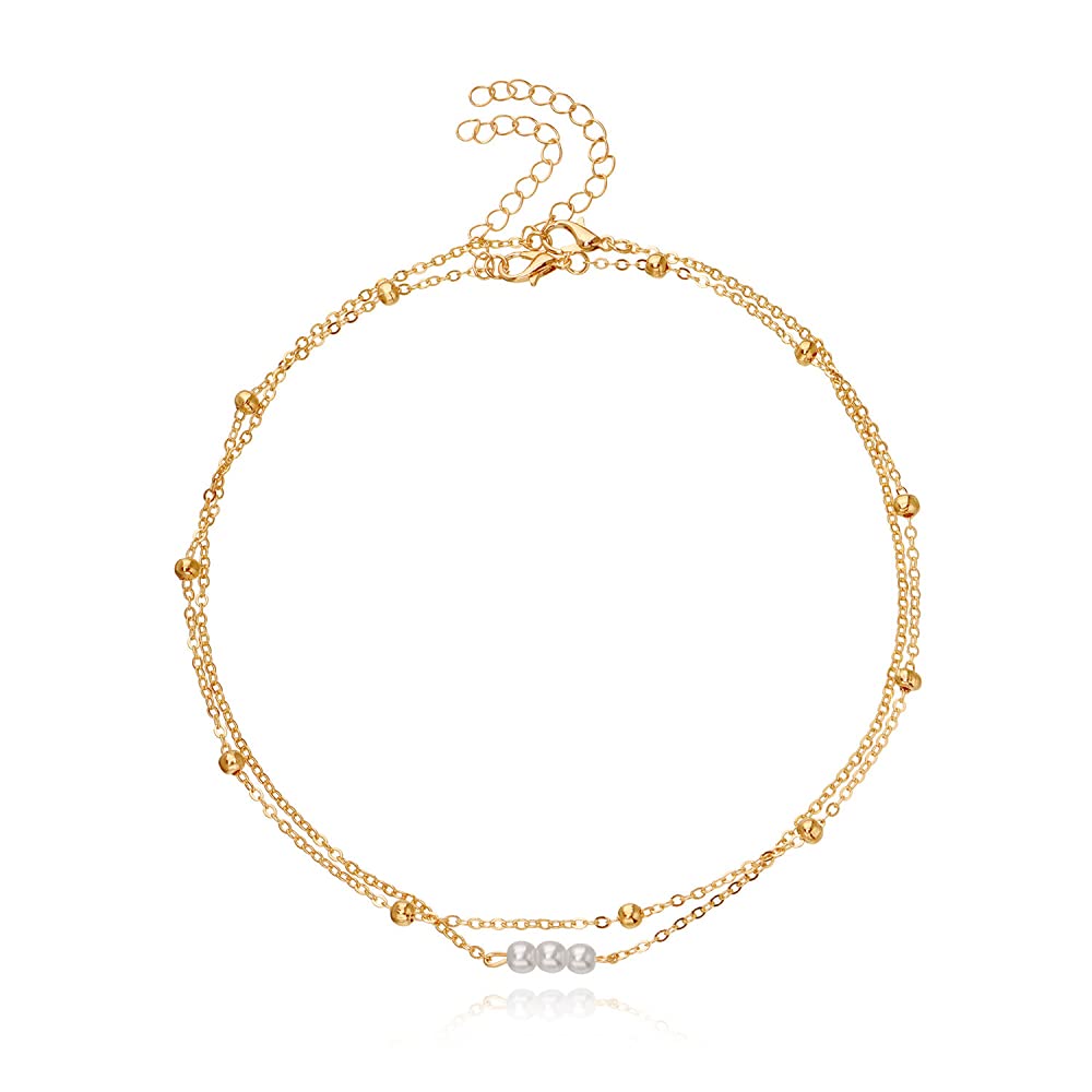 Layering Chain Choker Necklace for Women Fashion Infinity necklace Charm Cool Necklaces Dainty Jewelry Collar Necklace Trendy Jewelry for Women,