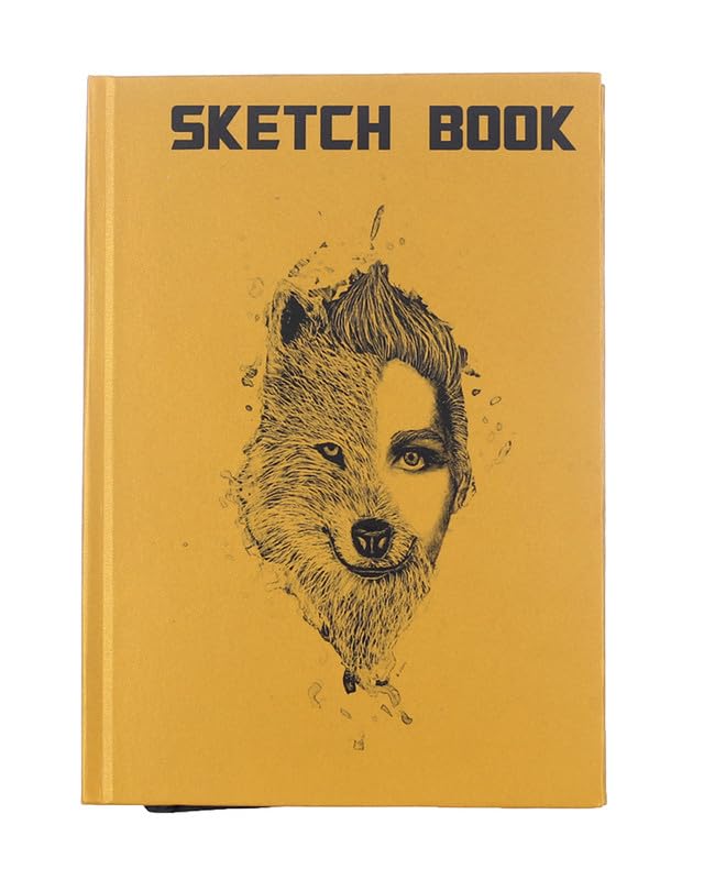Discovery Sketch Book Heel White Paper 90 Gram 100 Sheets Brecoin Cover Size 17.5 * 25 A5 - Yellow C-8295-13