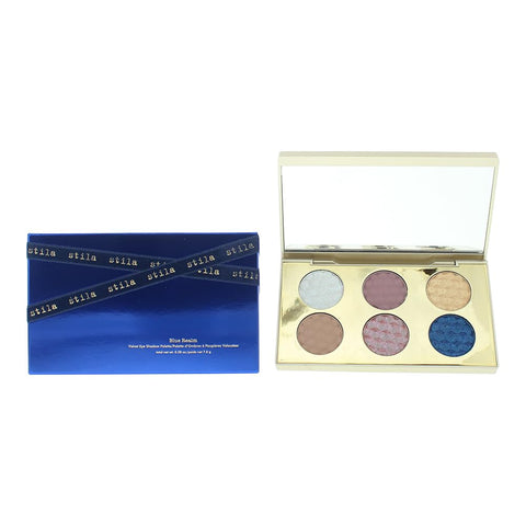 Stilla Velvet Eye Shadow Palete Blue Realm