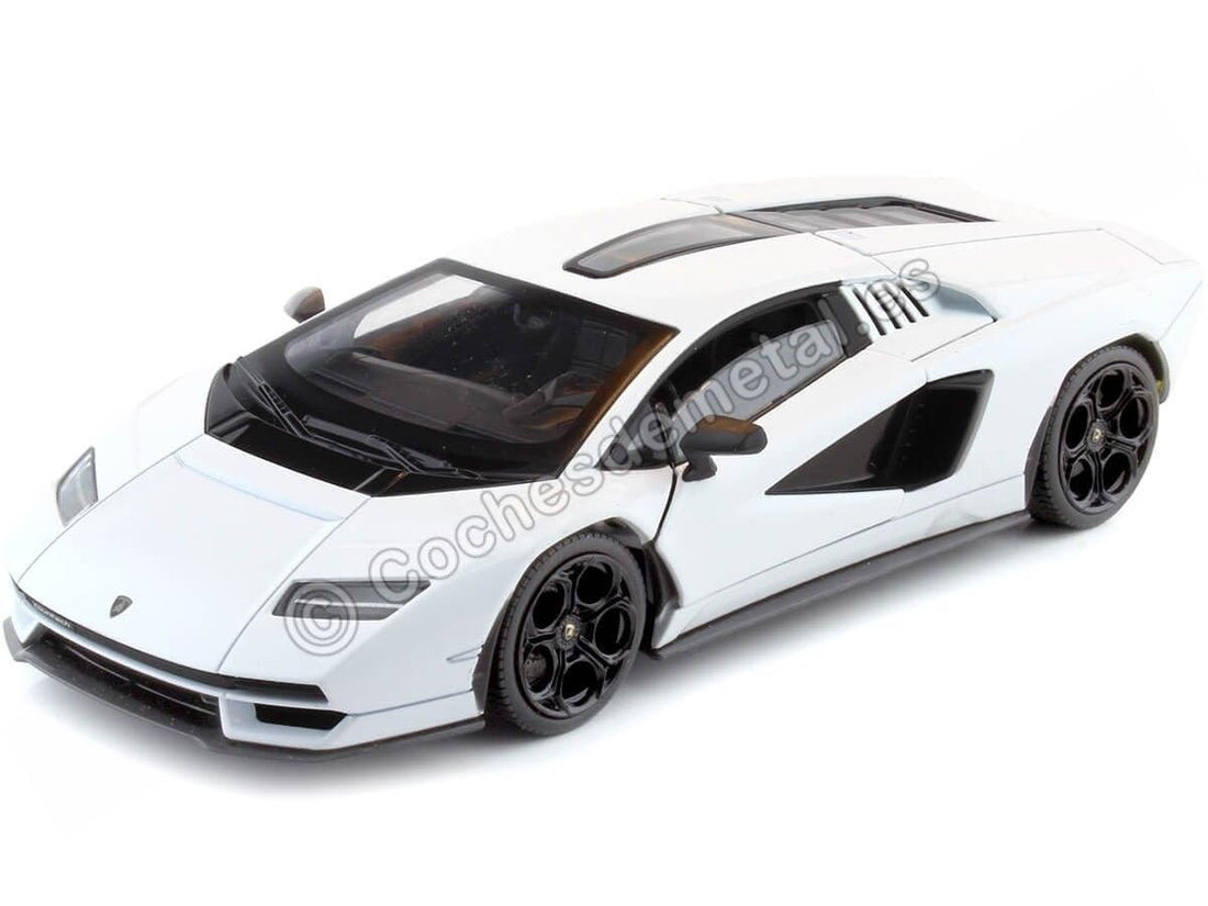 Welly Nex Die-Cast Metal Model Car - 1:25 - Lamborghini Countach Lpi 800-4 24114W, 8+